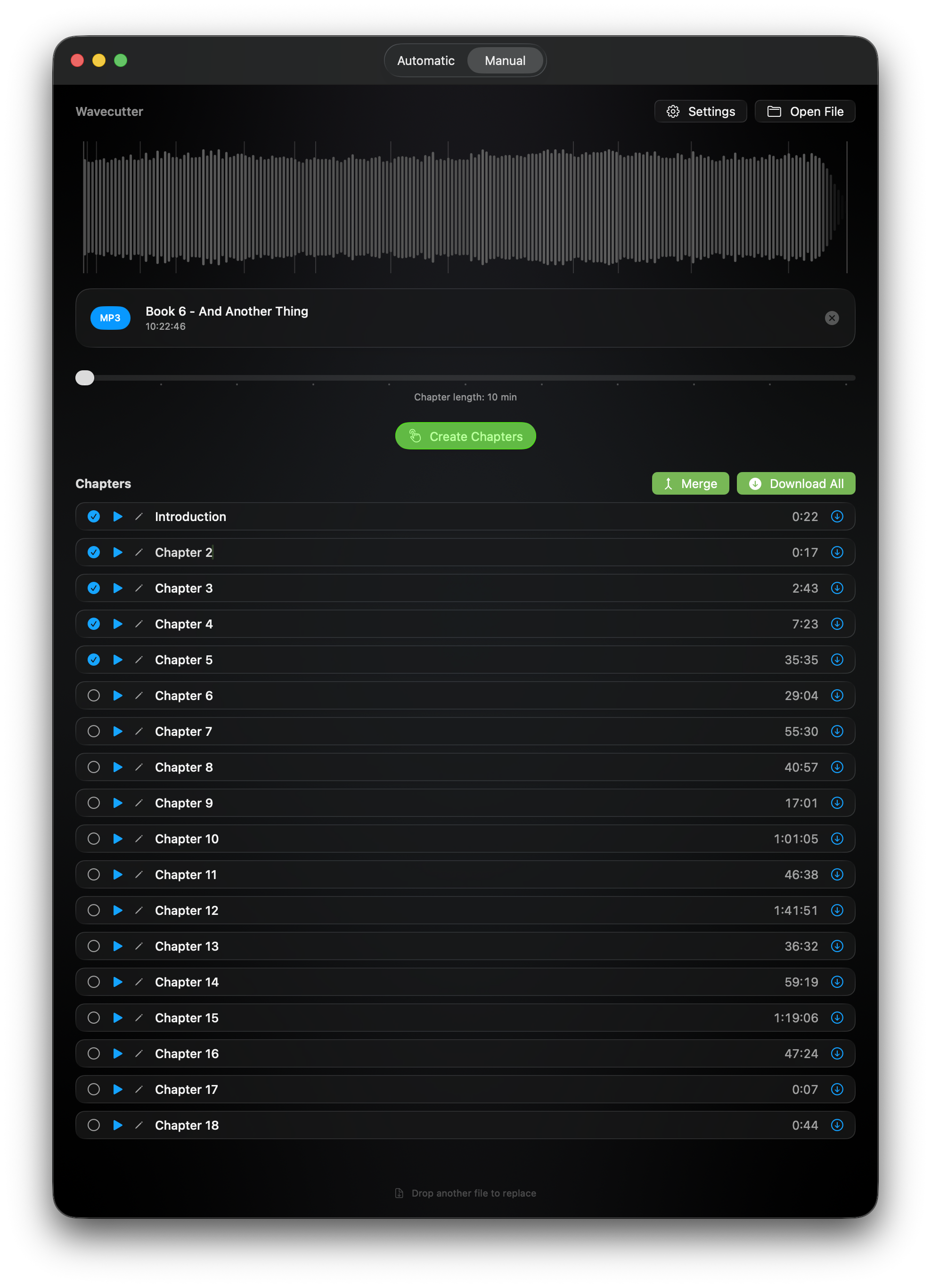 Merge and rename chapters